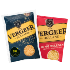 Vergeer geraspte kaas